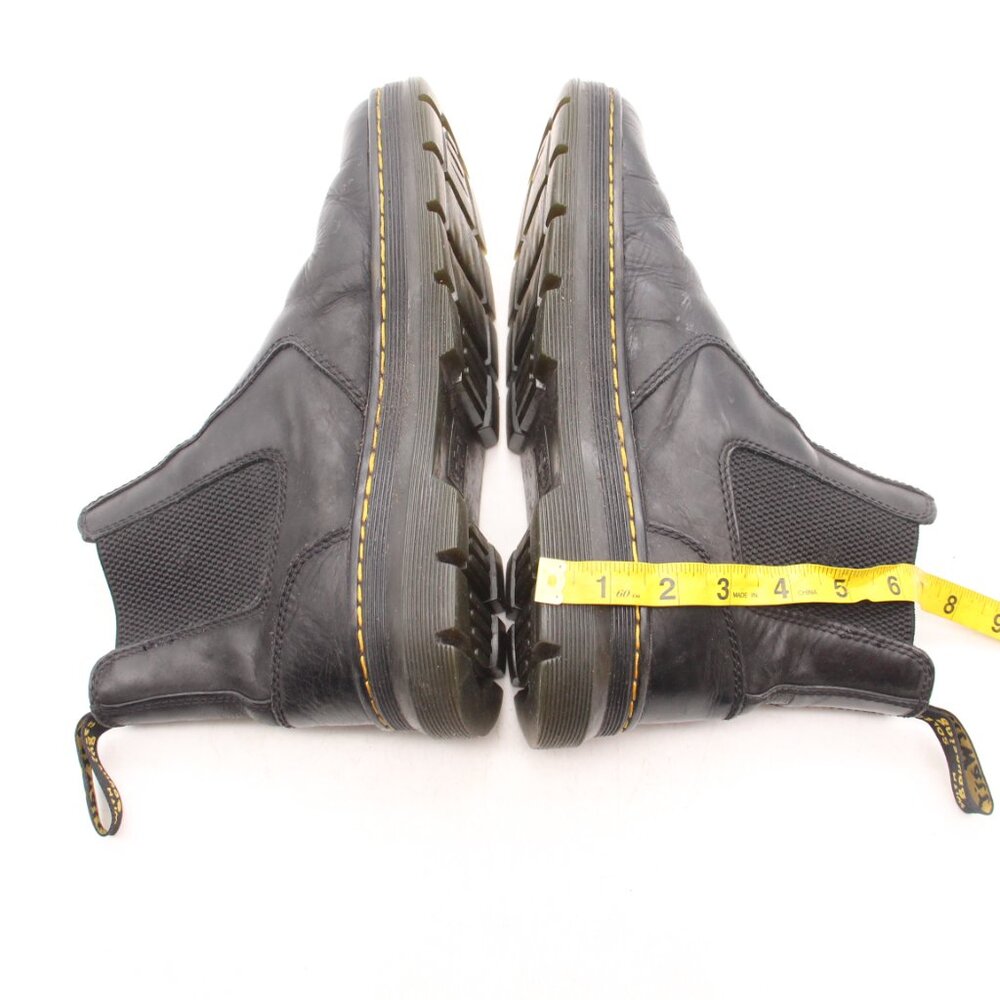 Dr. Martens Embury Women's Size 8 Men's 7 Black Leather Chelsea Boots - Picture 6 of 9